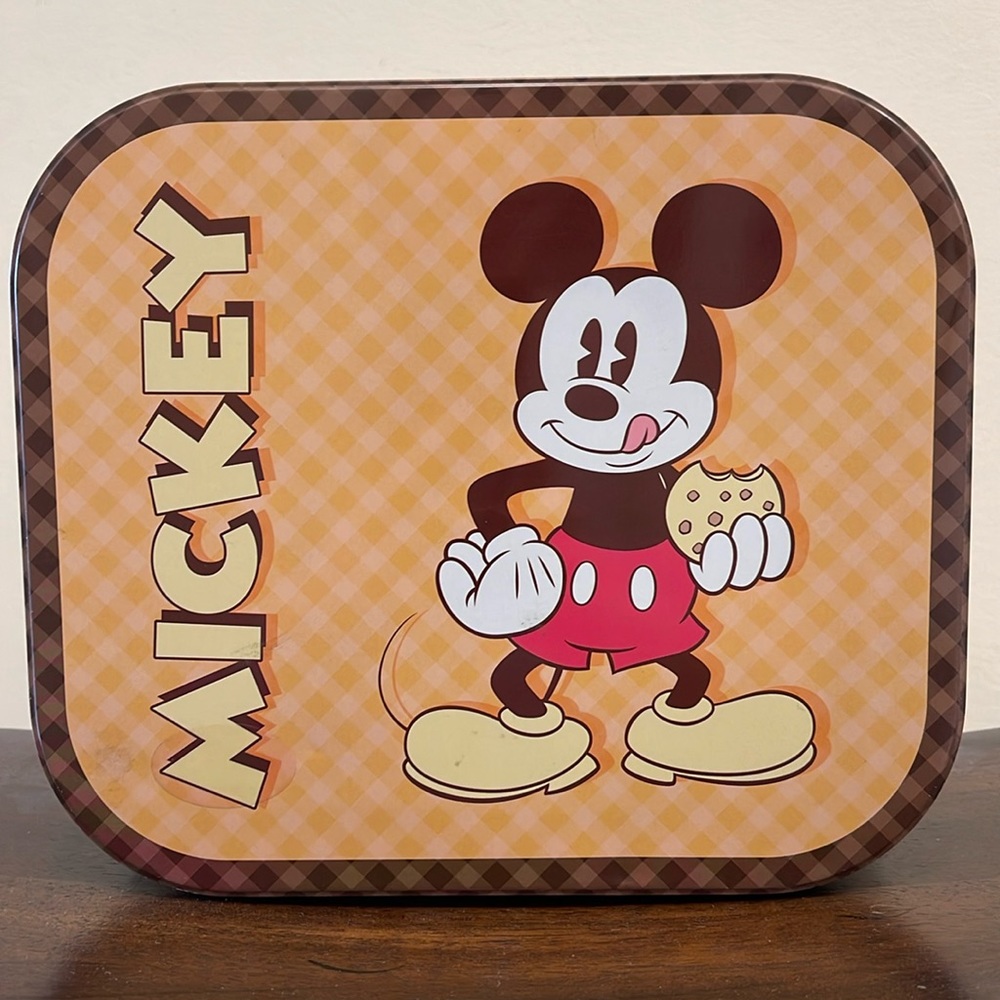 MICKEY TIN 🍪 BOX